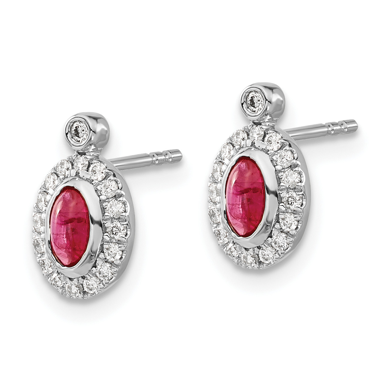 Ruby Drop Earrings – Ananda Khalsa