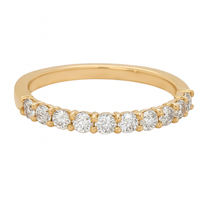 14kt Yellow Gold Shared Prong Diamond Eternity Band  0.60 CTW  14kt Yellow Gold Shared Prong Diamond Eternity Band  0.60 CTW
