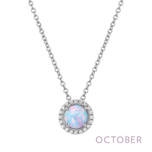 Lafonn October Birthstone Necklace