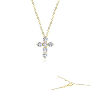 Lafonn 1.02 CTW Cross Pendant Necklace