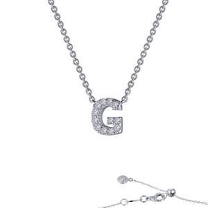 Lafonn Letter G Pendant Necklace