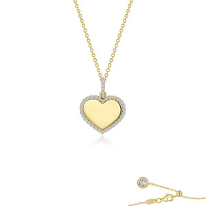 Lafonn Fancy Heart Pendant Necklace