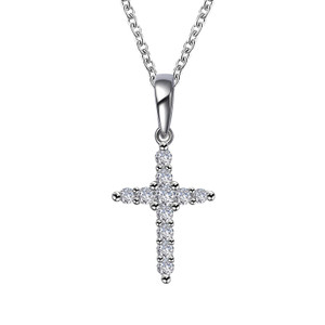 Lafonn 0.33 CTW Cross Pendant Necklace