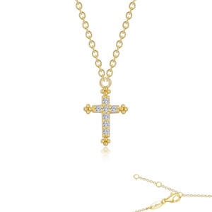 Lafonn 0.07 CTW Cross Necklace