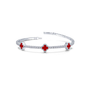 Lafonn 2.4 CTW Flexible Station Tennis Bracelet