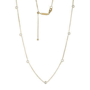 MN0112 - Essentials Medium Station Lab-Created Diamond Necklace