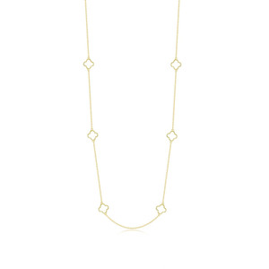 Lafonn Clover in Bloom Necklace  N2033CLG