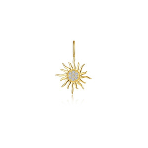 Lafonn Golden Sun Charm  Pendant P2024CLG