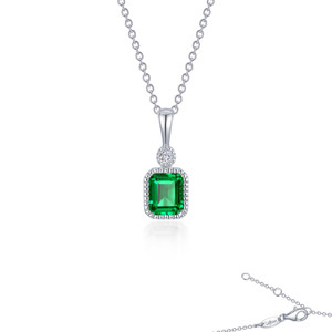 Lafonn May Birthstone Necklace  BP009EMP