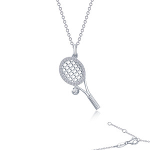 Lafonn Tennis Racket Necklace  N2021CLP
