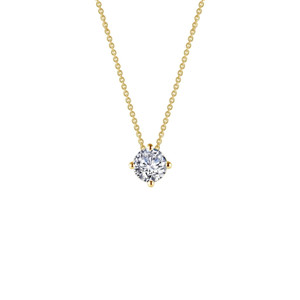 Lafonn 0.50 CTW Solitaire Necklace  N0172CLG