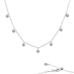 Lafonn Frameless Raindrop Necklace  N0074CLG