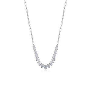 Lafonn Willow Paperclip Necklace  N0358CLP