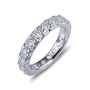 Lafonn 3.23 CTW Anniversary Eternity Band Bonded in Platinum  R0258CLP