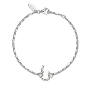 Lafonn Lucy Charm Enhancer Bracelet Bonded in Platinum