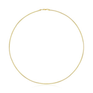 Lafonn Lina Omega Choker Bonded in Platinum
