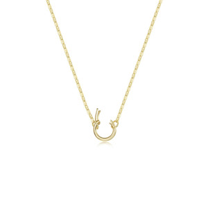 Lafonn Lucy Charm Enhancer Chain Bonded in Platinum
