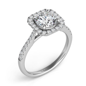 Diamond Engagement Ring 
 in Platinum 
 
 
 EN7400-1PL
