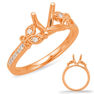 Diamond Engagement Ring 
 in 14K Rose Gold 
 

 EN8032-1RG
