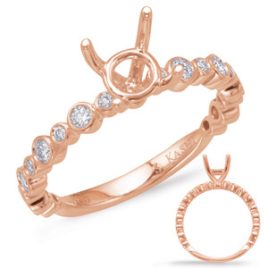 Diamond Engagement Ring 
 in 14K Rose Gold 
 
 
 EN8054-33RG