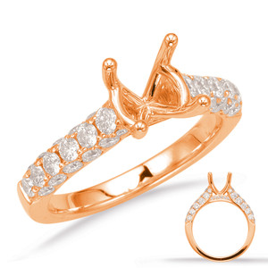 Diamond Engagement Ring 
 in 14K Rose Gold 
 
 
 EN8077-1RG