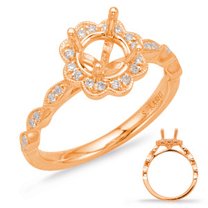 Diamond Engagement Ring 
 in 14K Rose Gold 
 

 EN8038-50RG