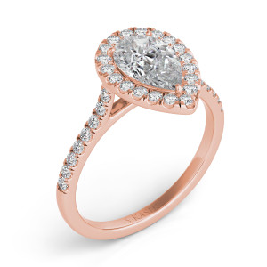 Diamond Engagement Ring 
 in 14K Rose Gold 
 
 
 EN7569-6X4MRG