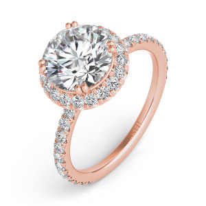 Diamond Engagement Ring 
 in 14K Rose Gold 
 
 
 EN7600-125RG