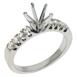 Diamond Engagement Ring 
 in 14K White Gold 
 

 EN6758WG