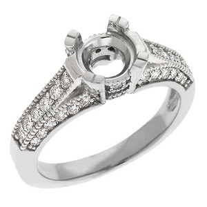 Diamond Engagement Ring 
 in 14K White Gold 
 

 EN6761WG