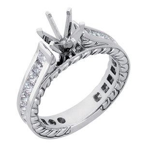 Diamond Engagement Ring 
 in 14K White Gold 
 

 EN6876WG