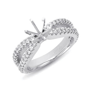 Diamond Engagement Ring 
 in 14K White Gold 
 

 EN7109WG