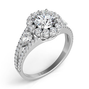 Diamond Engagement Ring 
 in 14K White Gold 
 

 EN7265-50WG