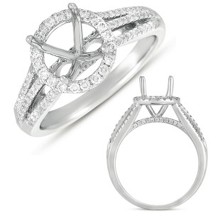 Diamond Engagement Ring 
 in 14K White Gold 
 

 EN7407-15WG