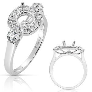 Diamond Engagement Ring 
 in 14K White Gold 
 

 EN7709-1WG