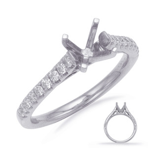 Diamond Engagement Ring 
 in 14K White Gold 
 

 EN7743-50WG