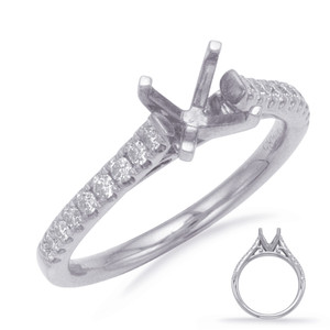Diamond Engagement Ring 
 in 14K White Gold 
 

 EN7743-75WG