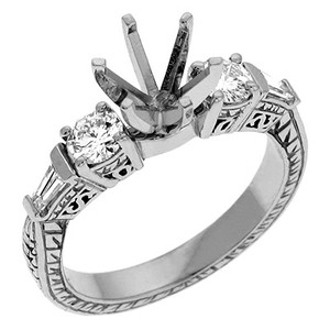 Diamond Engagement Ring 
 in 14K White Gold 
 
 
 EN6283WG