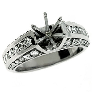 Diamond Engagement Ring 
 in 14K White Gold 
 
 
 EN6339WG