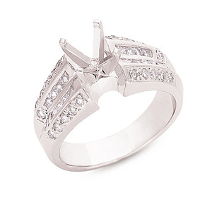 Diamond Engagement Ring 
 in 14K White Gold 
 
 
 EN6495WG