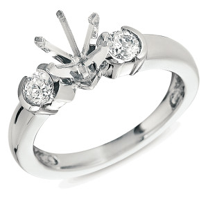 Diamond Engagement Ring 
 in 14K White Gold 
 
 
 EN6591WG