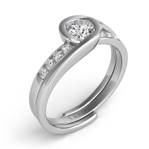 Diamond Engagement Ring 
 in 14K White Gold 
 
 
 EN6720WG