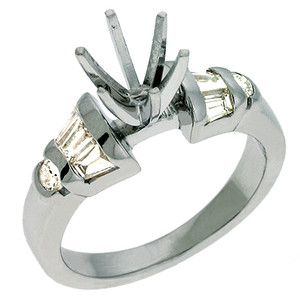 Diamond Engagement Ring 
 in 14K White Gold 
 
 
 EN6759WG