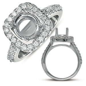 Diamond Engagement Ring 
 in 14K White Gold 
 
 
 EN7434-1WG