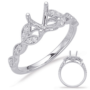 Diamond Engagement Ring 
 in 14K White Gold 
 
 
 EN8048-1WG