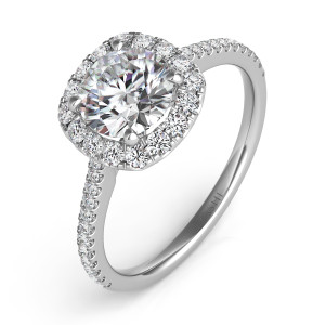 Diamond Engagement Ring 
 in 14K White Gold 
 

 EN7508-50WG