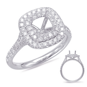 Diamond Engagement Ring 
 in 14K White Gold 
 

 EN7883-1WG