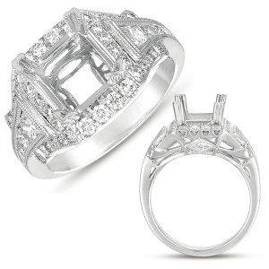 Diamond Engagement Ring 
 in 14K White Gold 
 
 
 EN7450-6.5MWG