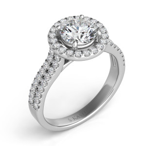 Diamond Engagement Ring 
 in 14K White Gold 
 
 
 EN7571-2WG