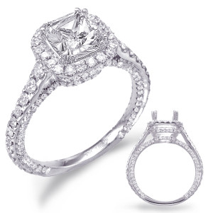 Diamond Engagement Ring 
 in 14K White Gold 
 
 
 EN7730-1WG